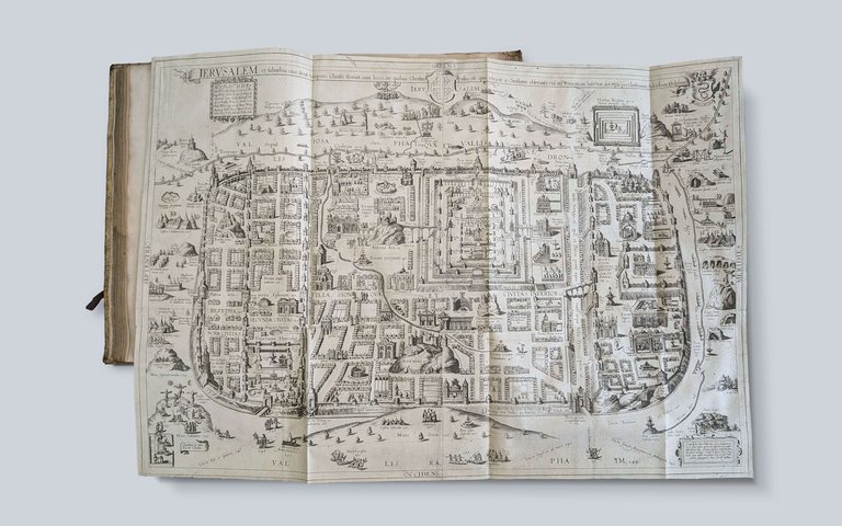 ADRICHEM Christian. Theatrum Terrae Sanctae et Biblicarum Historiarum cum tabulis … | Immagine Gallery 24