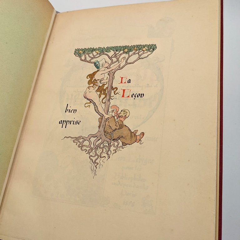 FRANCE Anatole - LEBÈGUE Léon. La Leçon bien apprise | Immagine Gallery 10