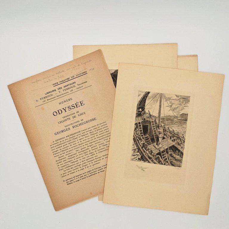 HOMÈRE - ROCHEGROSSE Georges-Antoine. L'Odyssée | Immagine Gallery 10
