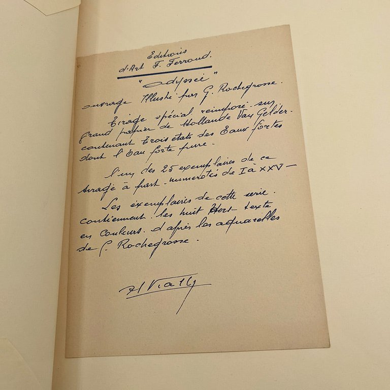 HOMÈRE - ROCHEGROSSE Georges-Antoine. L'Odyssée | Immagine Gallery 11