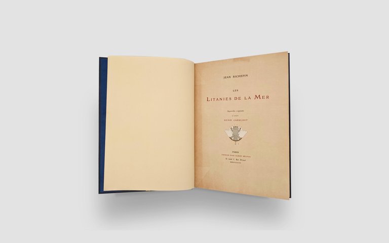 RICHEPIN Jean - CARUCHET Henri. Les Litanies de la Mer | Immagine Gallery 5