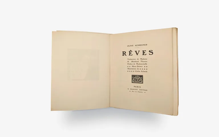 SCHREINER Olive - SCHWABE Carlos. Rêves. | Immagine Gallery 7