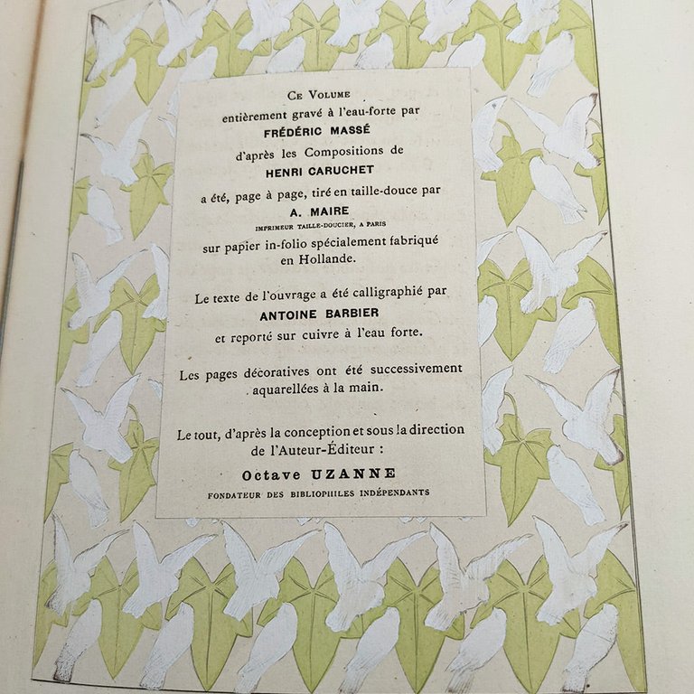 UZANNE Octave - CARUCHET Henri. Voyage autour de sa chambre | Immagine Gallery 13