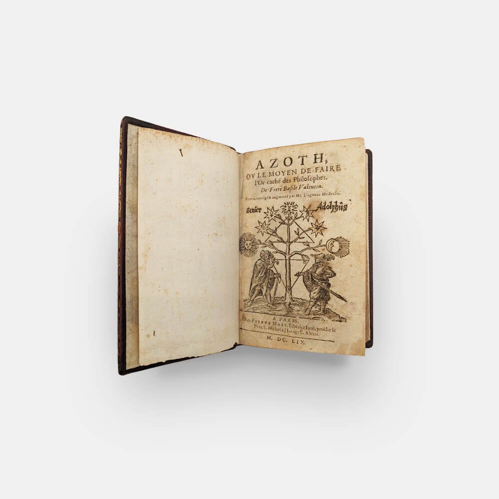 VALENTIN Basile. Azoth ou le moyen de faire l’or caché … | Immagine principale