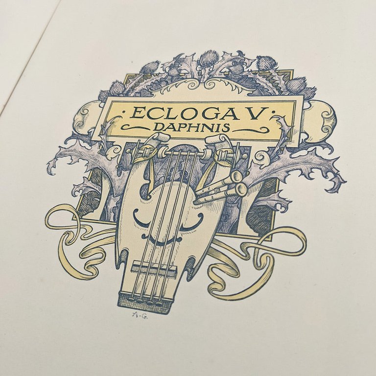 VIRGILE - GIRALDON Adolphe. Les Eglogues | Immagine Gallery 15