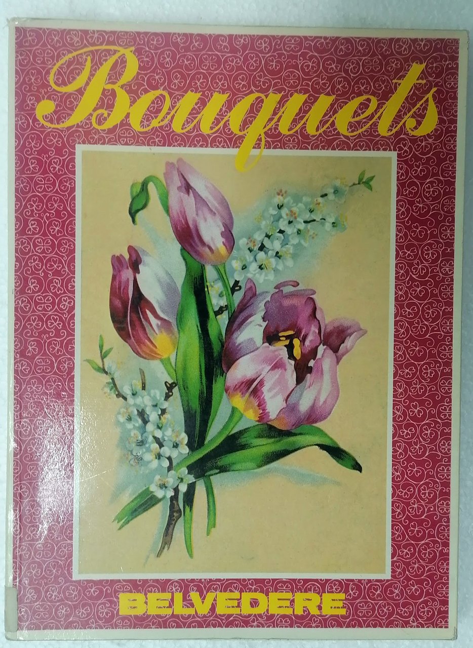 Bouquets: floral picture Postcards collection 1900-1950 textiles graphic designs | Immagine principale