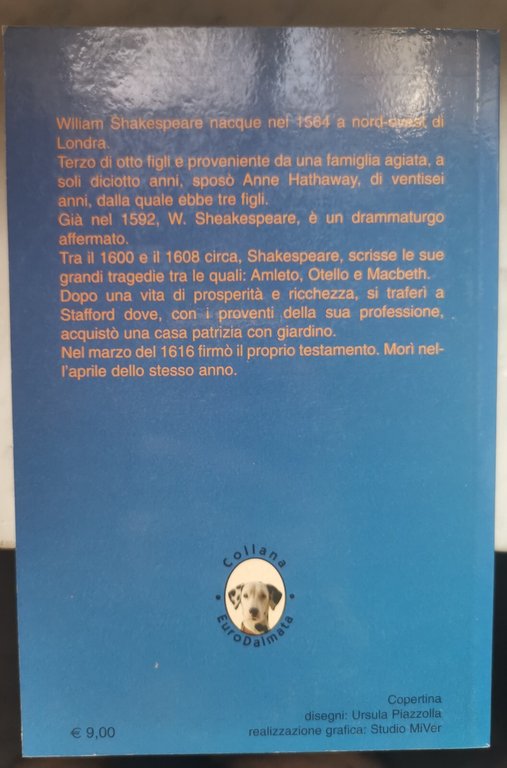 "AMLETO-OTELLO-MACBETH " - william shakespeare | Immagine Gallery 2