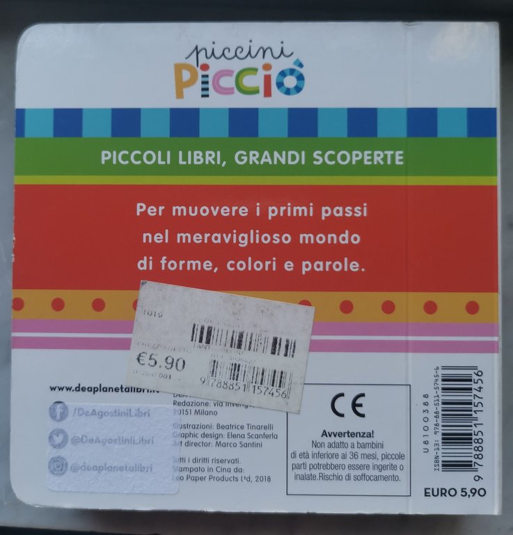 " COLORI E FORME " - DE AGOSTINI, 2018 | Immagine Gallery 2