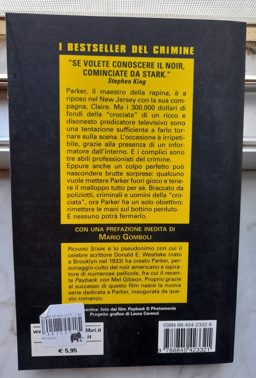 " COMEBACK - COLPO SU COLPO" - RICHARD STARK,2003 | Immagine Gallery 2