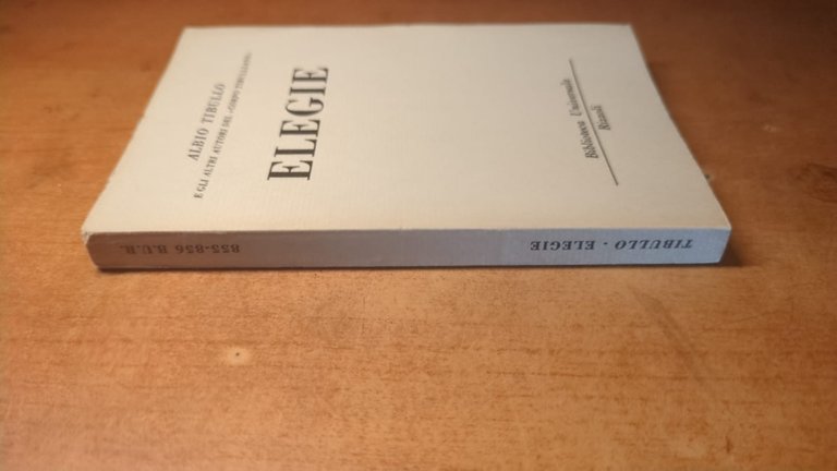 Elegie- Tibullo 1955 | Immagine Gallery 3