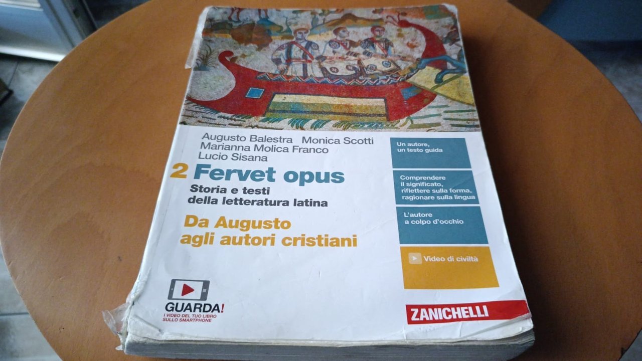 Fervet opus 2 letteratura latina 2024 | Immagine principale