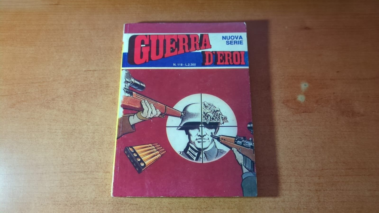 Guerra d'eroi n118- quindicinale 1990 | Immagine principale