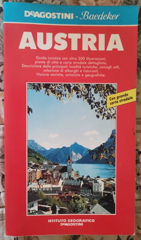 " GUIDA TURISTICA " AUSTRIA" " - DEAGOSTINI, 1990