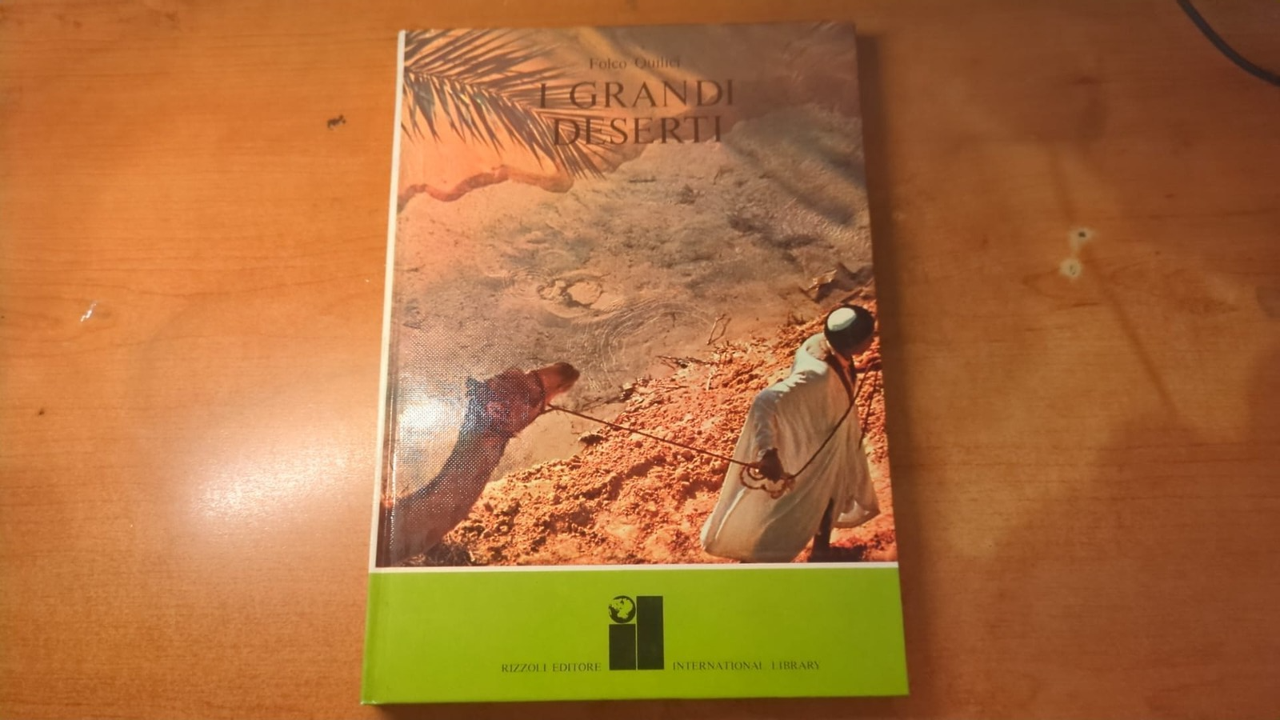 I grandi deserti- Rizzoli editori 1969 | Immagine principale