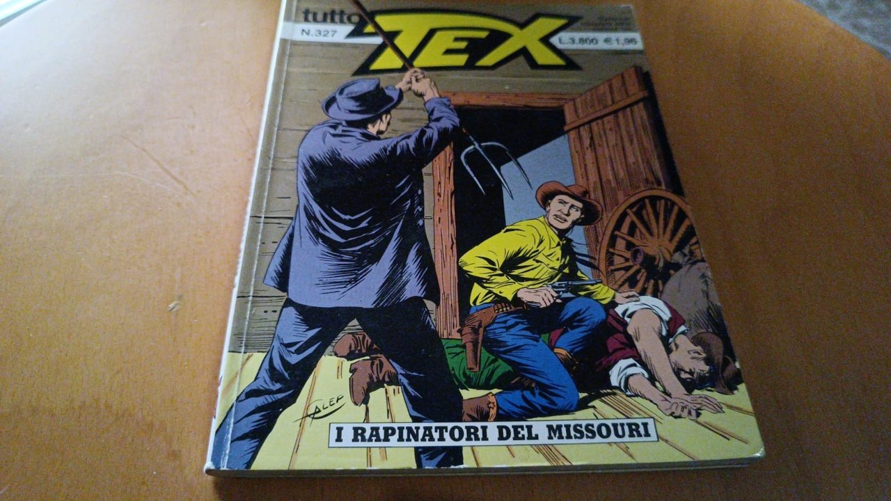I rapitori del missouri - Tex n327 | Immagine principale
