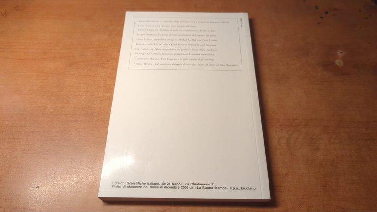 Il cannocchiale- Rivista 2002 | Immagine Gallery 2