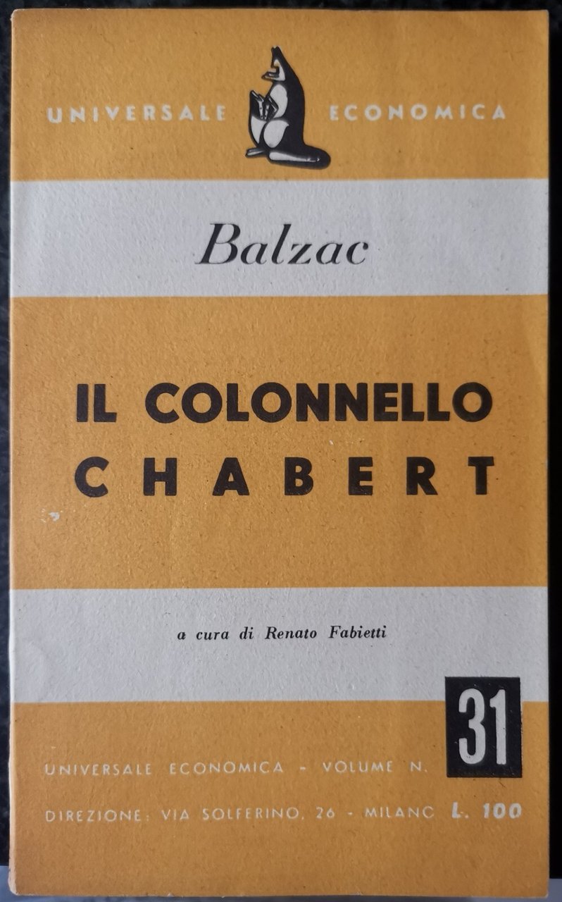 " IL COLONNELLO CHABERT " - RENATO FABIETTI | Immagine principale