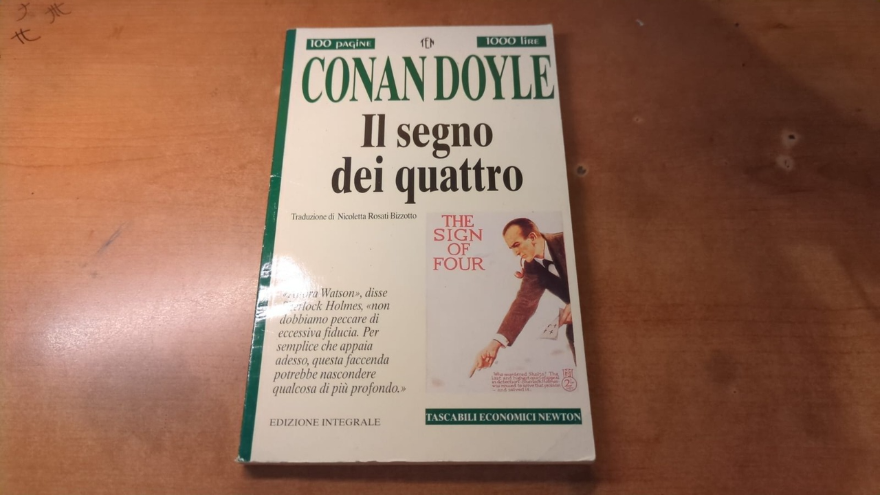 Il segno dei quattro- Edizione integrale | Immagine principale