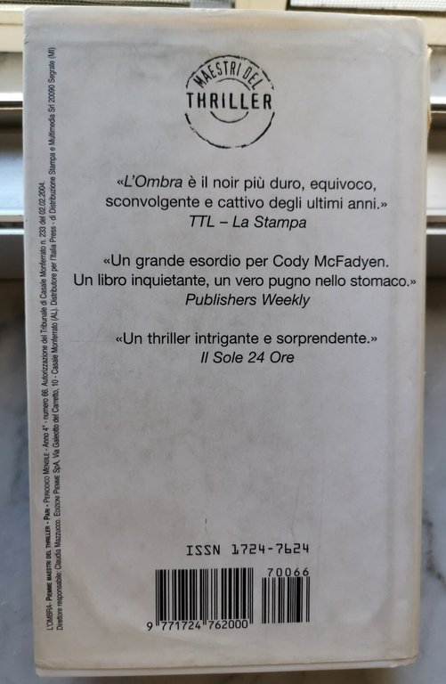 " L'OMBRA " - CODY MCFADYEN, 2007 | Immagine Gallery 2