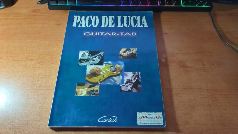Paco De Lucia guitar tab- Carisch 1997