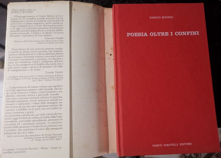 " POESIA OLTRE I CONFINI " - ENRICO BONINO, 1989 | Immagine Gallery 5