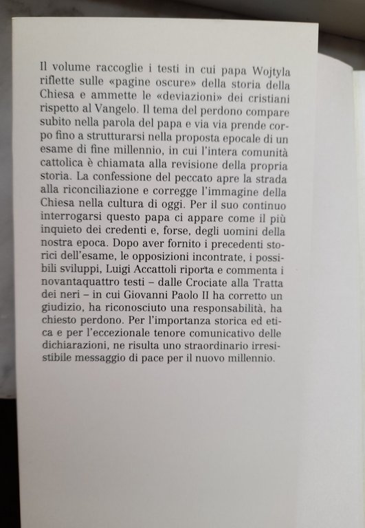 " QUANDO IL PAPA CHIEDE PERDONO" - LUIGI ACCATTOLI,1997 | Immagine Gallery 8