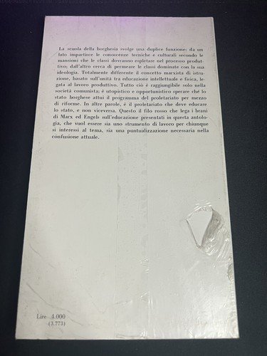 "Scritti sull' educazione" - Marx-Engels 1976 | Immagine Gallery 3