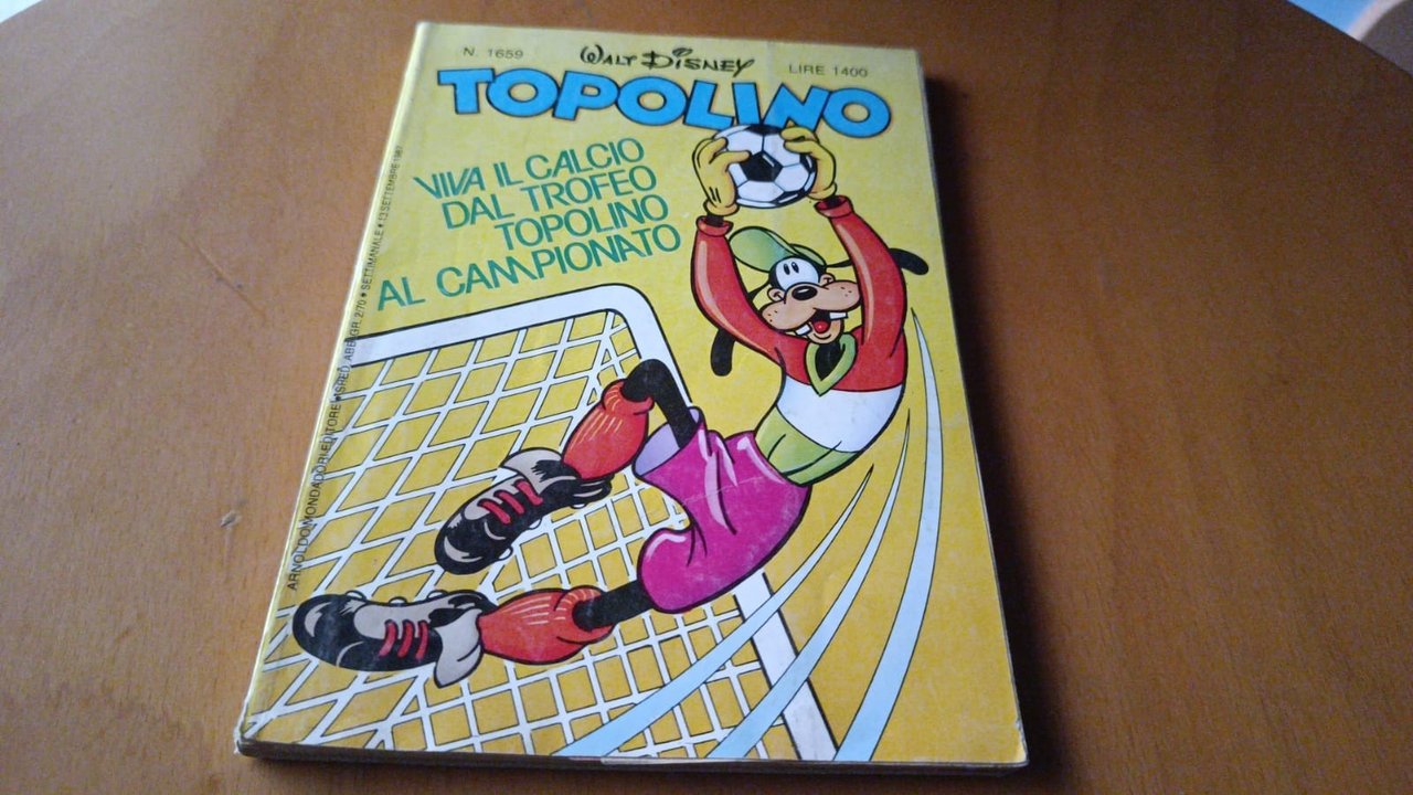 Topolino n1659 - Disney 13 settembre 1987 | Immagine principale