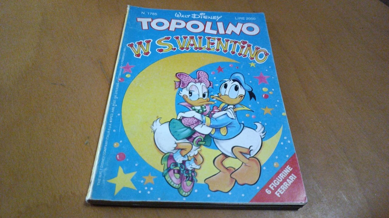 Topolino n1785 - Disney febbraio 1990 | Immagine principale
