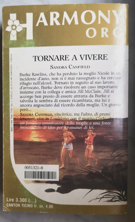 " TORNARE A VIVERE " - SANDRA CANFIELD, 1988 | Immagine Gallery 3