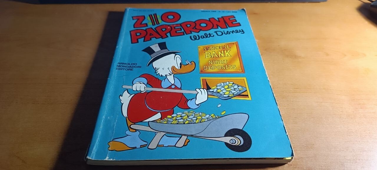 Zio Paperone n12 - Disney 1988 | Immagine principale