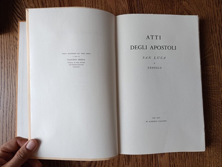 Atti degli Apostoli. San Luca a Teofilo | Immagine Gallery 2