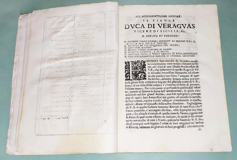 Historia cronologica delli signori Vicerè di Sicilia dal tempo che …