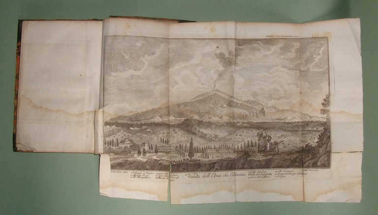 Descrizione dell’Etna con la storia delle Eruzioni e il catalogo …