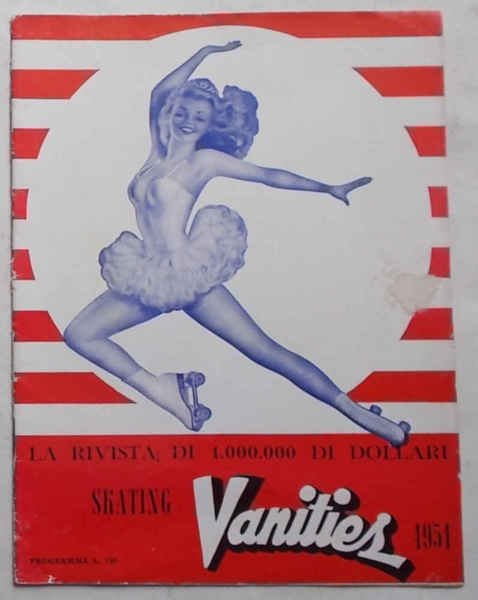 Skating Vanities 1951. La rivista da 1.000.00 di dollari. Programma.