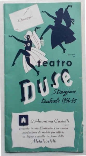 Teatro Duse. Stagione teatrale 1954-55. (La Compagnia Grandi spettacoli Dapporto … | Immagine Gallery 1