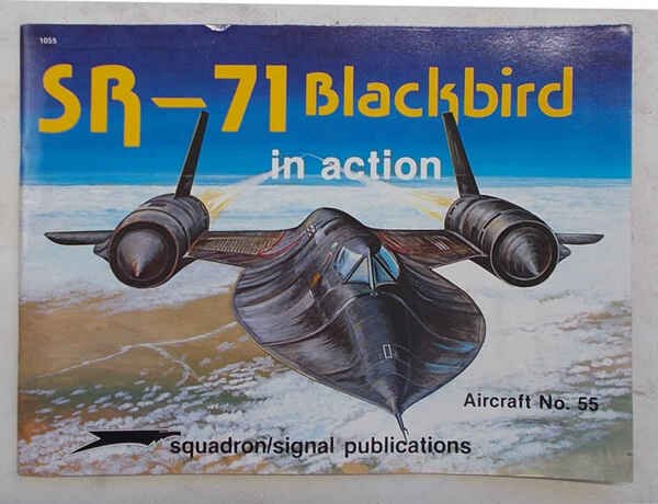 SR-71 blackbird in action.