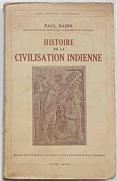 Histoire de la civilisation indienne.