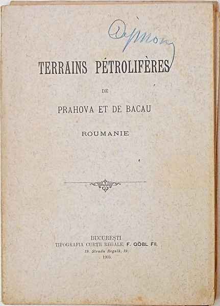 Terrains pétrolifères de Prahova et de Bacau. Roumanie. (Exposé des …