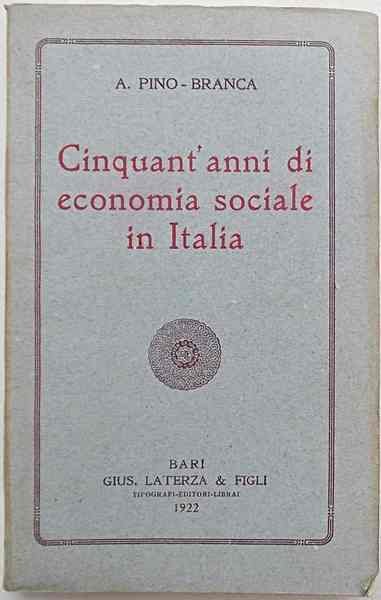 Cinquant'anni di economia sociale in Italia.