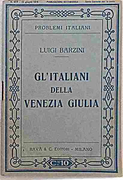 Gl'Italiani della Venezia Giulia.