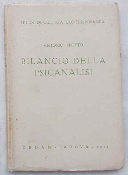 Bilancio della psicanalisi.