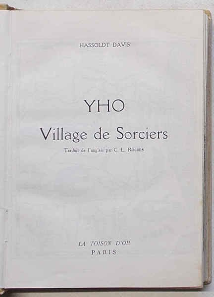 Yho village de sorciers.