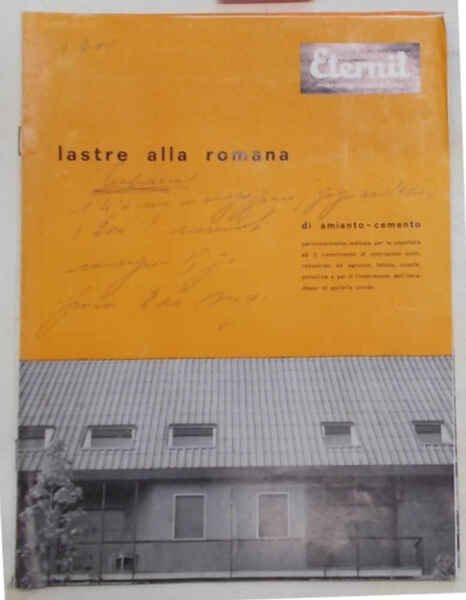 Lastre alla romana di amianto-cemento. - Lastre alla toscana di …