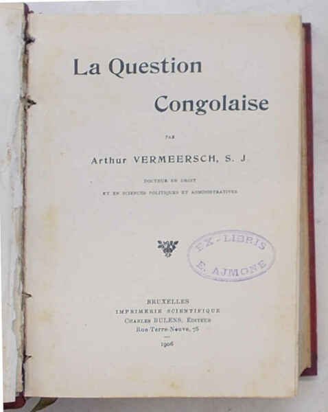 La Question Congolaise.