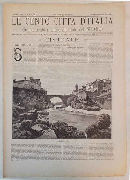 Cividale (Le Cento Città d'Italia).