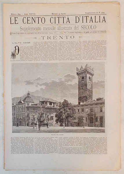 Trento (Le Cento Città d'Italia).