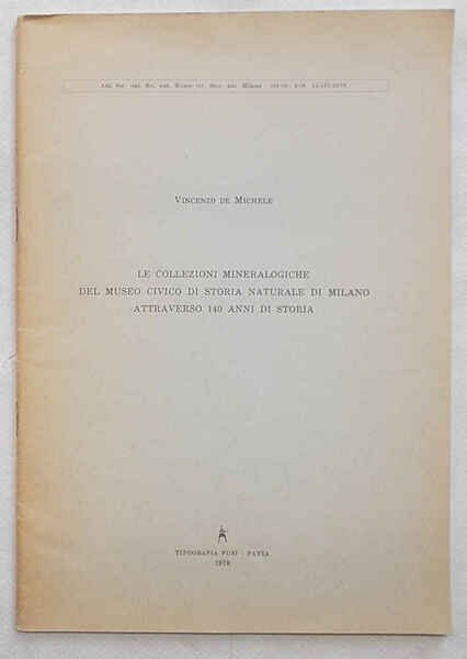 Le collezioni mineralogiche del Museo Civico di Storia Naturale di …