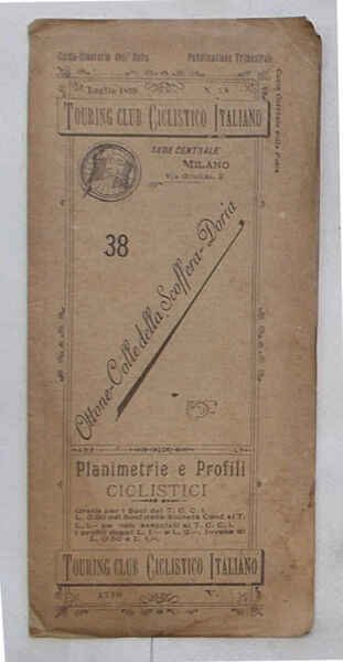 Ottone-Colle della Scoffera-Doria. (Planimetrie e profili ciclistici. 38)