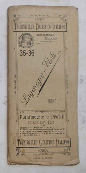 Lagonegro - Eboli. (Planimetrie e profili ciclistici. 35-36)